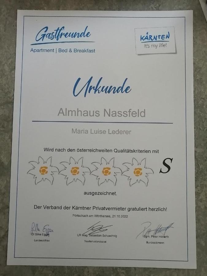 Appartamento Almhaus Nassfeld Sonnenalpe Nassfeld Esterno foto